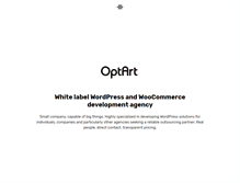 Tablet Screenshot of optart.pl